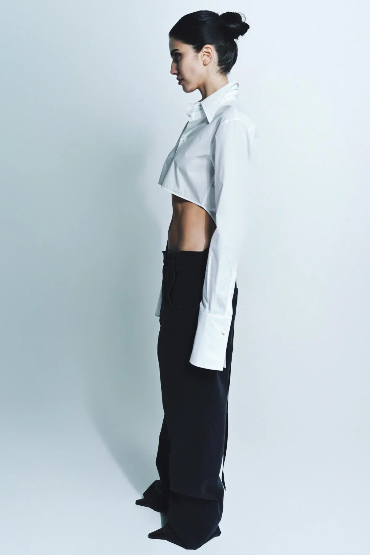 ANN DEMEULEMEESTER | ALBERTA CROPPED SHIRT