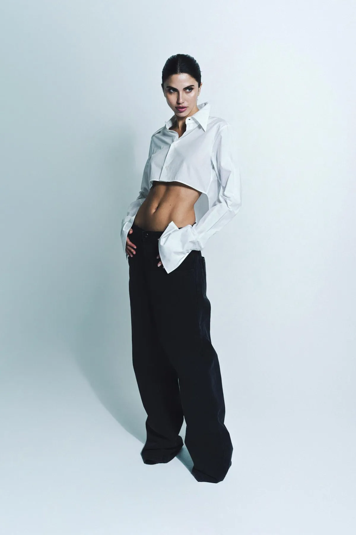 ANN DEMEULEMEESTER | ALBERTA CROPPED SHIRT
