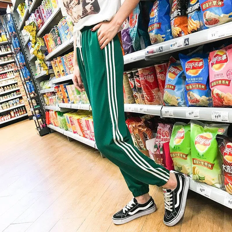 Autumn loose Casual Pants Capris