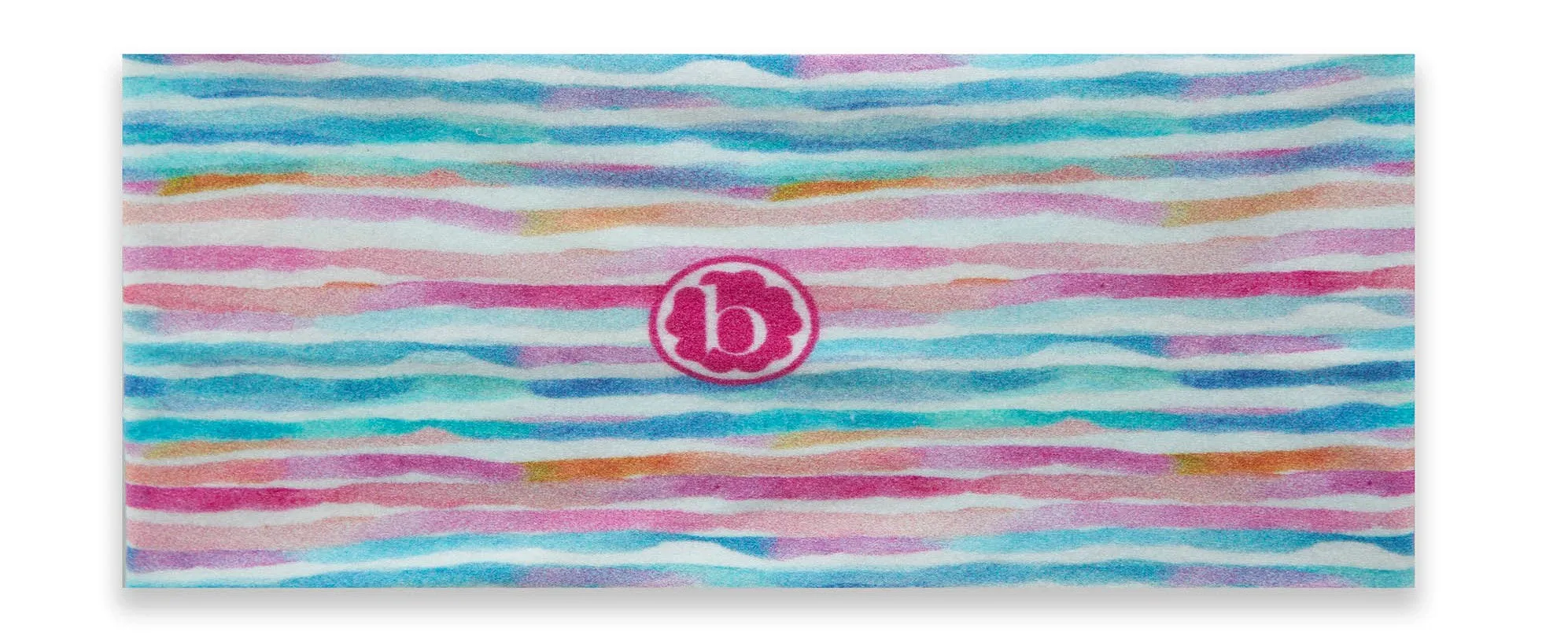 Baby Bling Pastel Stripe Printed Knot Headband