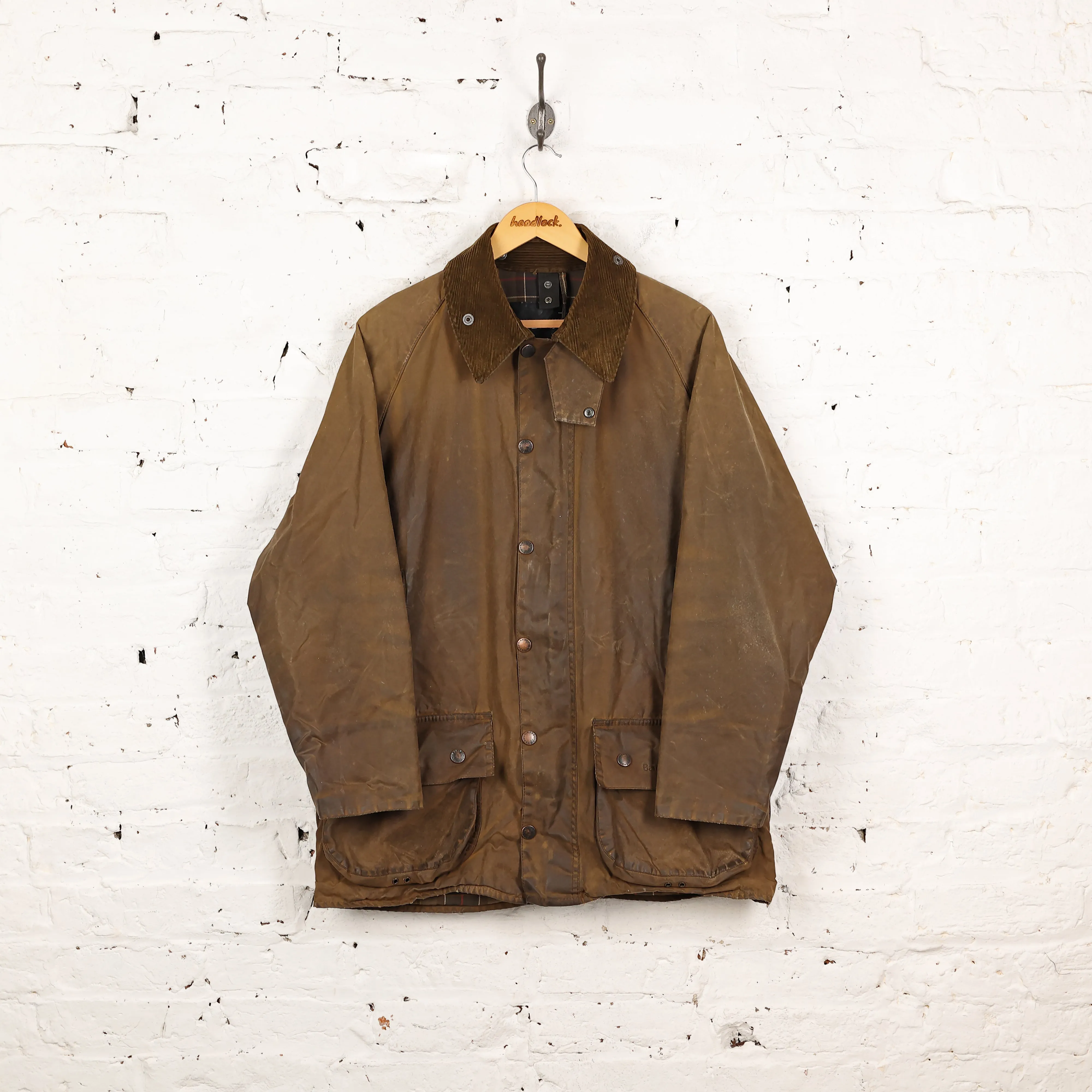 Barbour Classic Moorland Wax Jacket - Brown - M