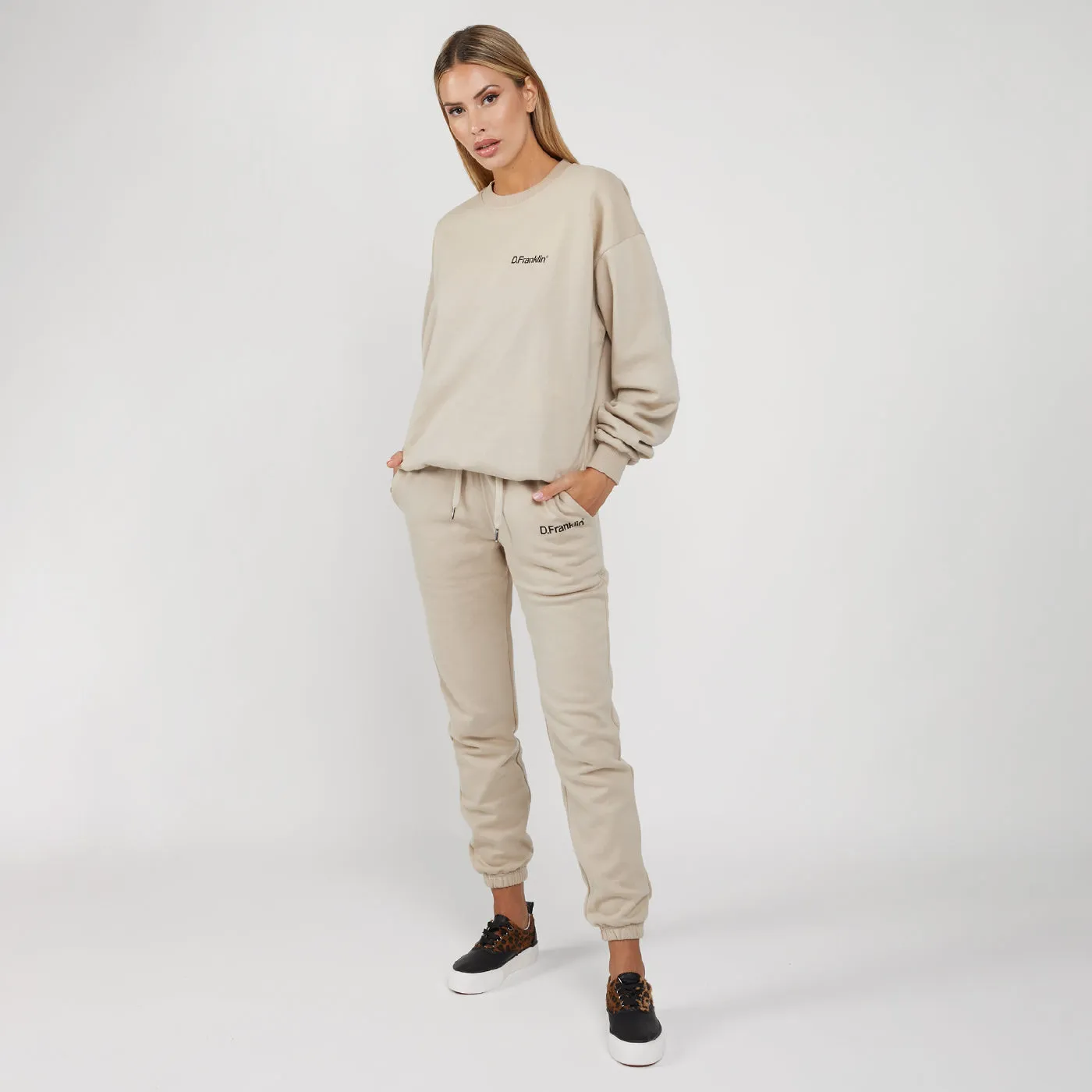 Basic Lounge Jogger Beige