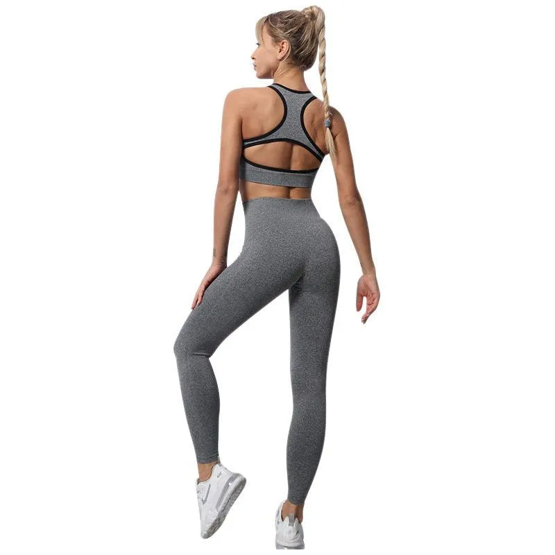 Beauty Back Sports Bra Sports Leggings Fitness Pants Yoga Suit