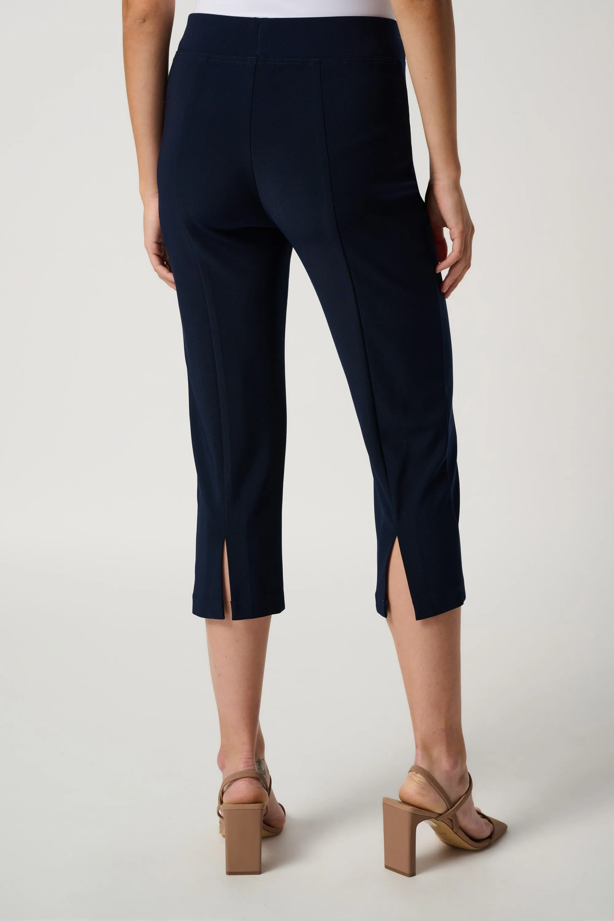 Black Classic Capri Pants