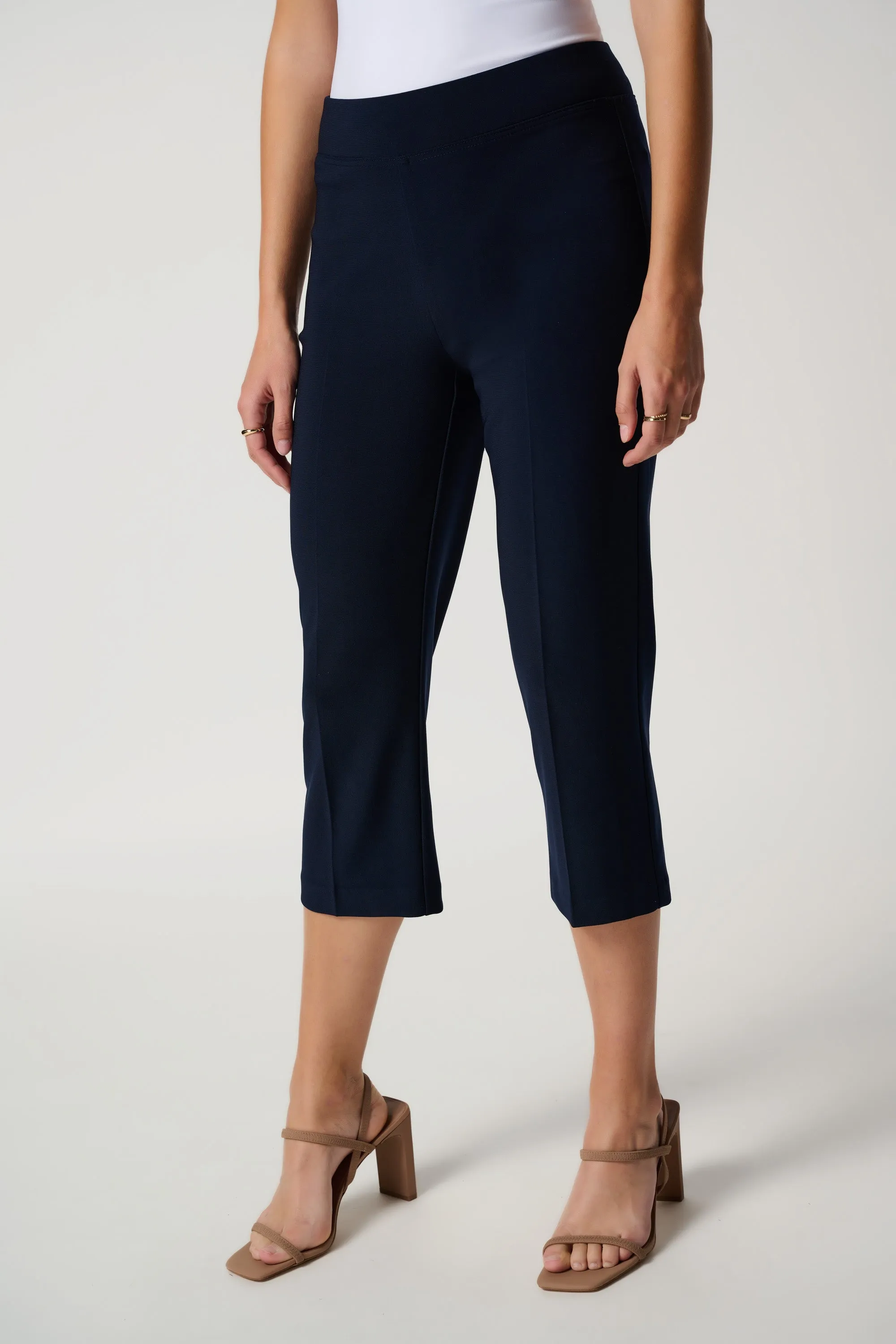 Black Classic Capri Pants