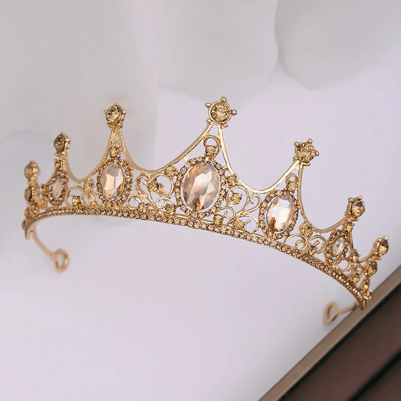 Champagne Rhinestone  Headdress