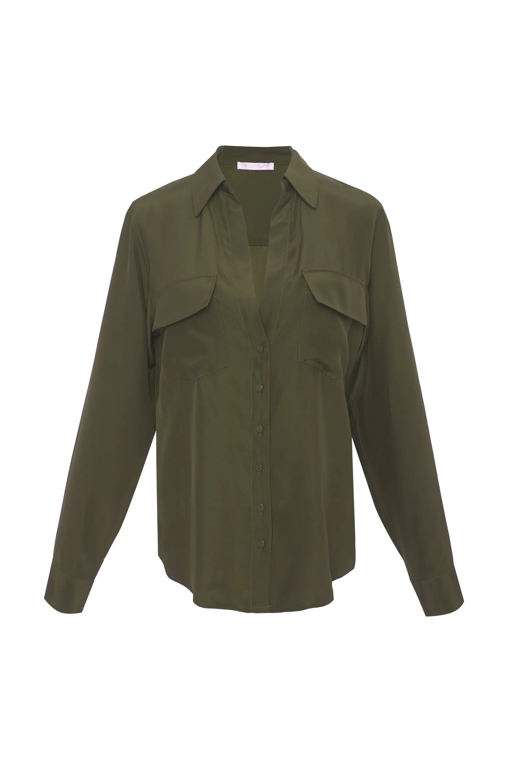 Classic Pocket Shirt Dark Olive