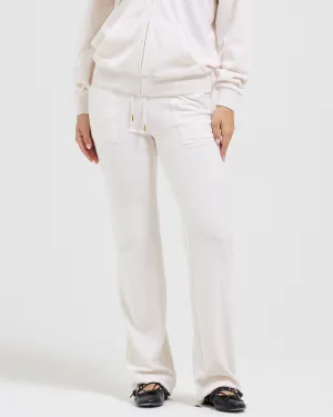 Classic Velour Del Ray Pant Gold Oatmeal Marl