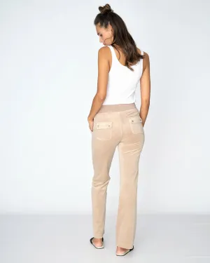 Classic Velour Del Ray Pant Warm Taupe