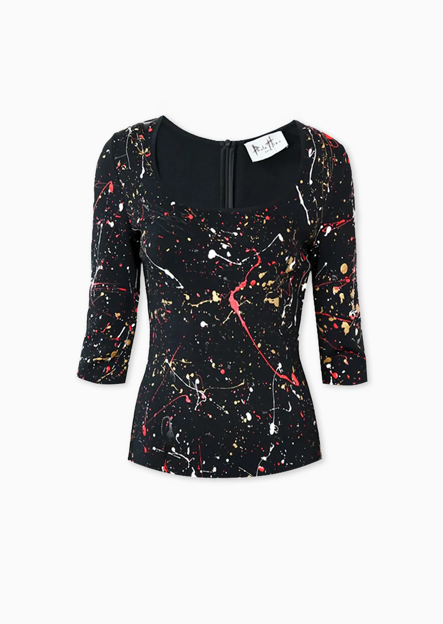 Collette - One-of-a-Kind, Paint Splatter Top