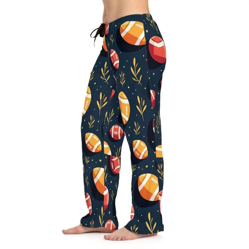 Cozy Women’s Pajama Pants for Game Day