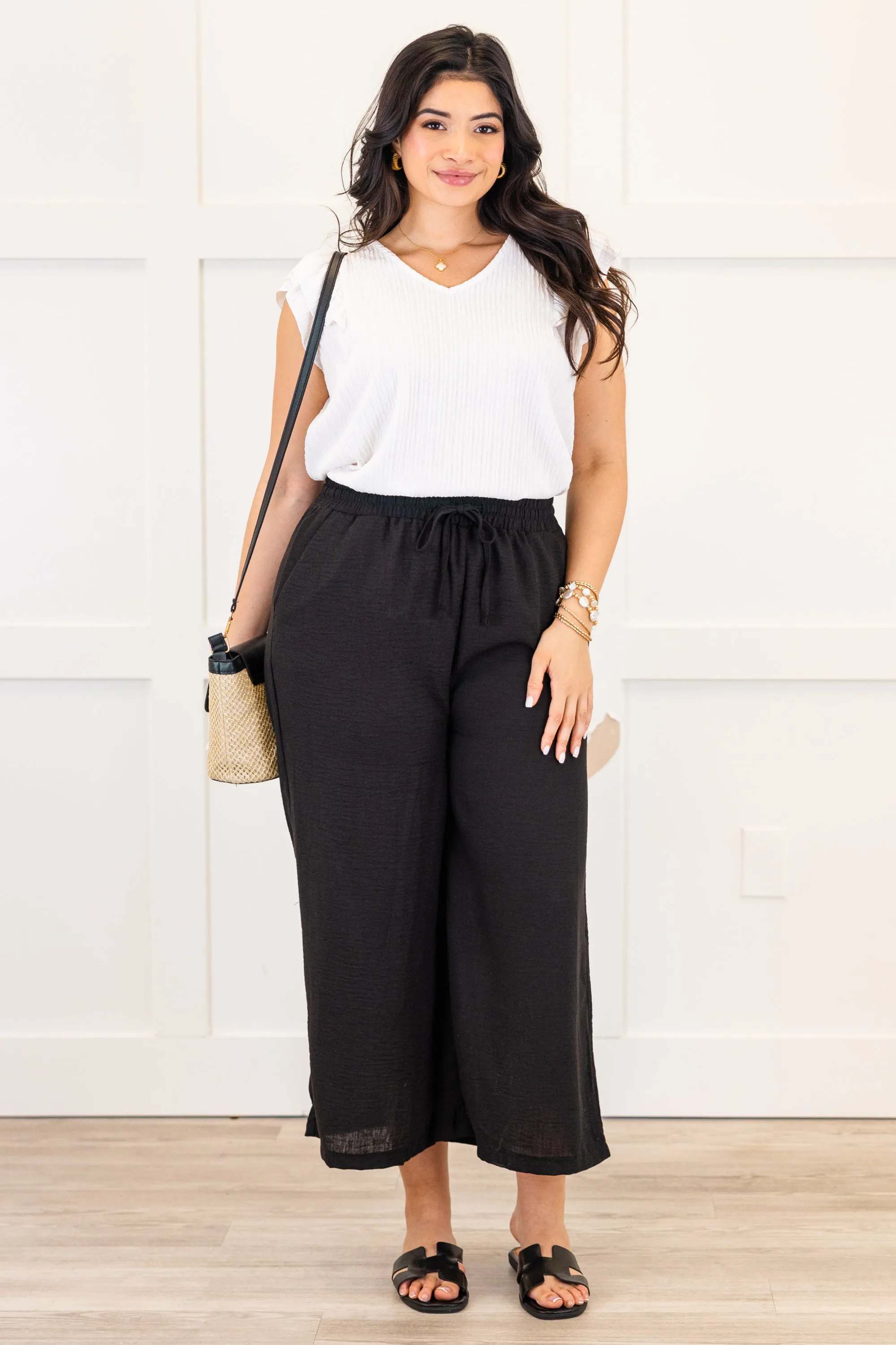Easy Does It Pants, Black