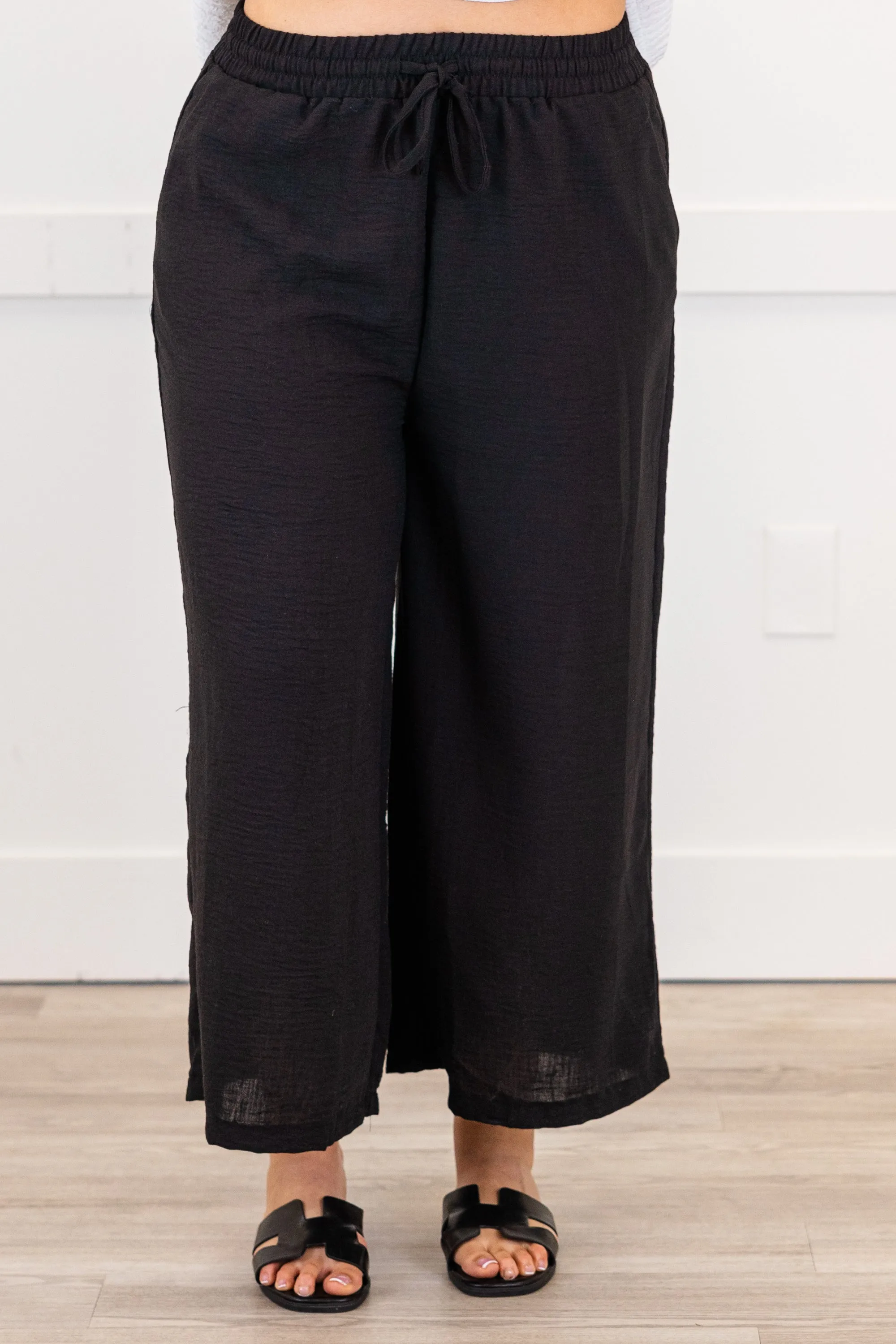 Easy Does It Pants, Black