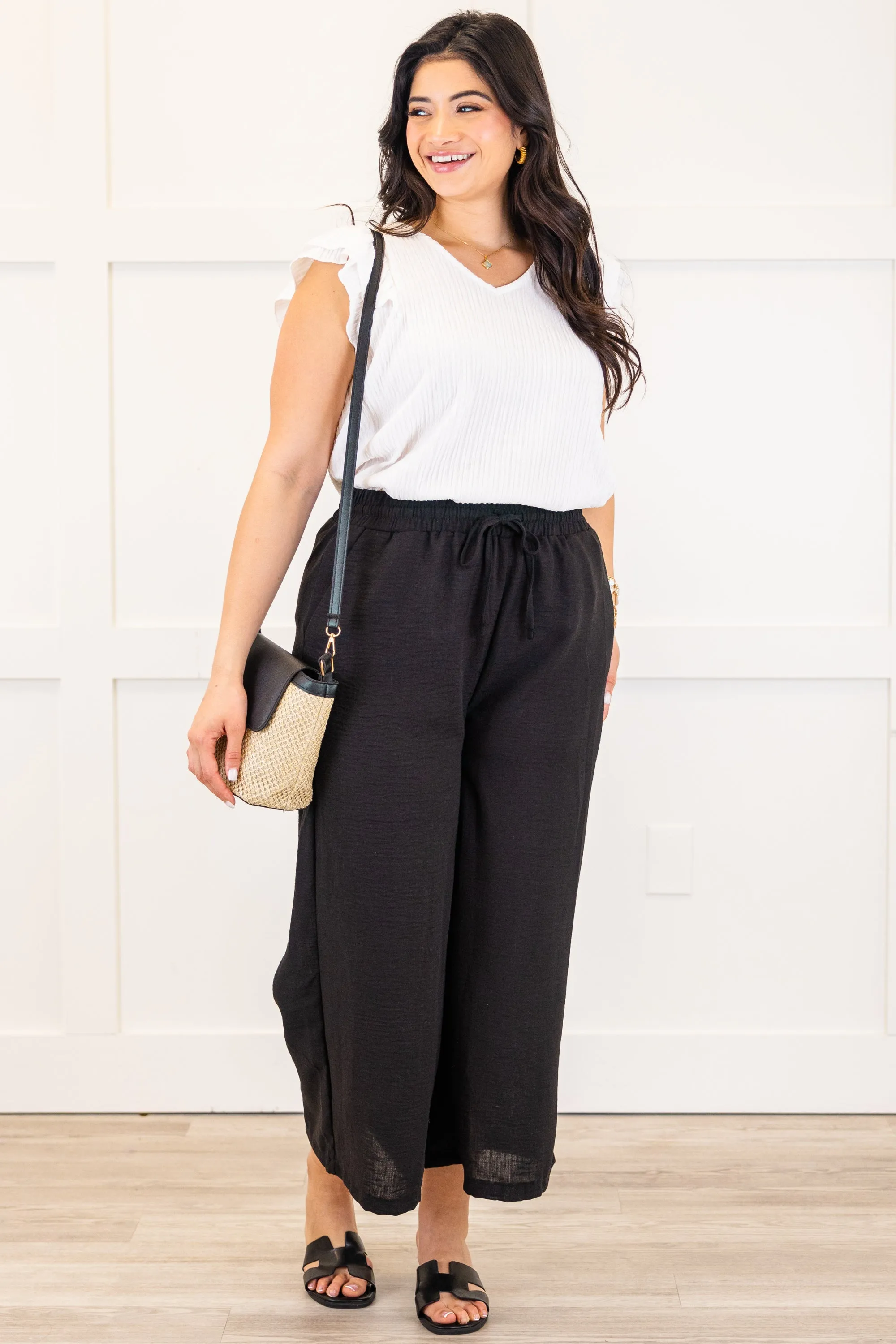 Easy Does It Pants, Black