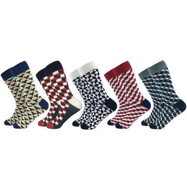 Extra Curricular Collection: Patterned Dress Socks(5-10 pair)