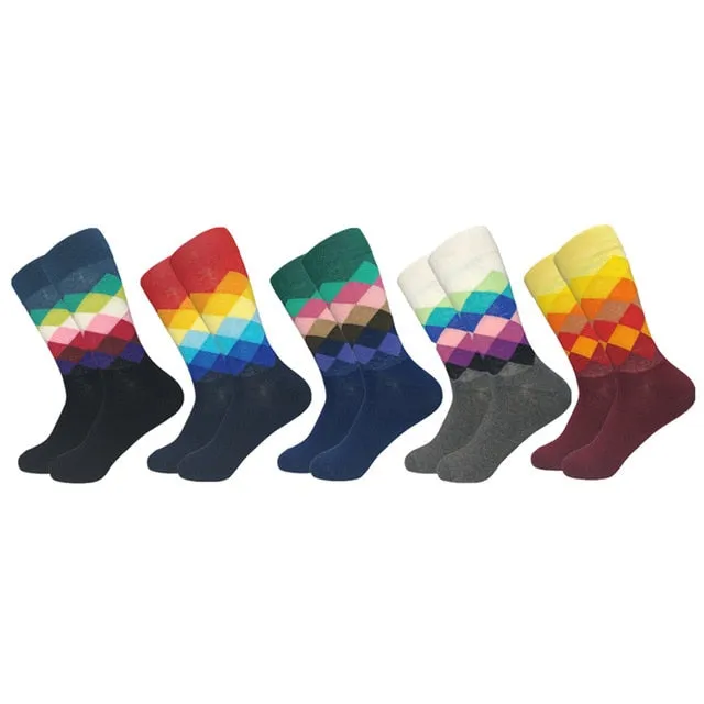 Extra Curricular Collection: Patterned Dress Socks(5-10 pair)