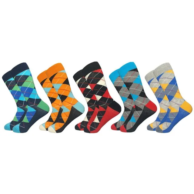 Extra Curricular Collection: Patterned Dress Socks(5-10 pair)