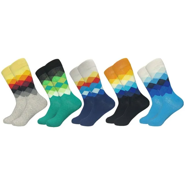 Extra Curricular Collection: Patterned Dress Socks(5-10 pair)