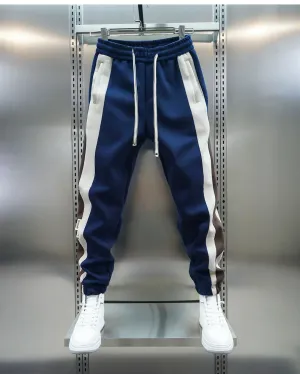 Ezra™ | Trendy Contrast Stripe Trousers