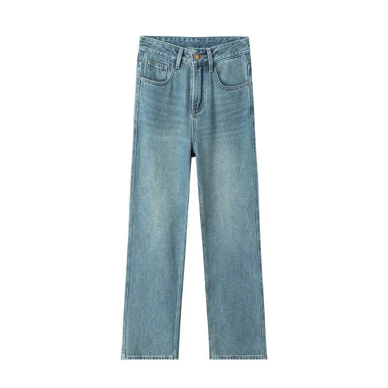 Fashionable Narrow Wide-leg Jeans For Women