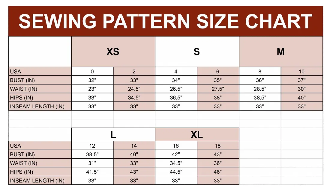 Front Tie Top Sewing Pattern