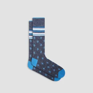 Geometric Mid-Calf Socks