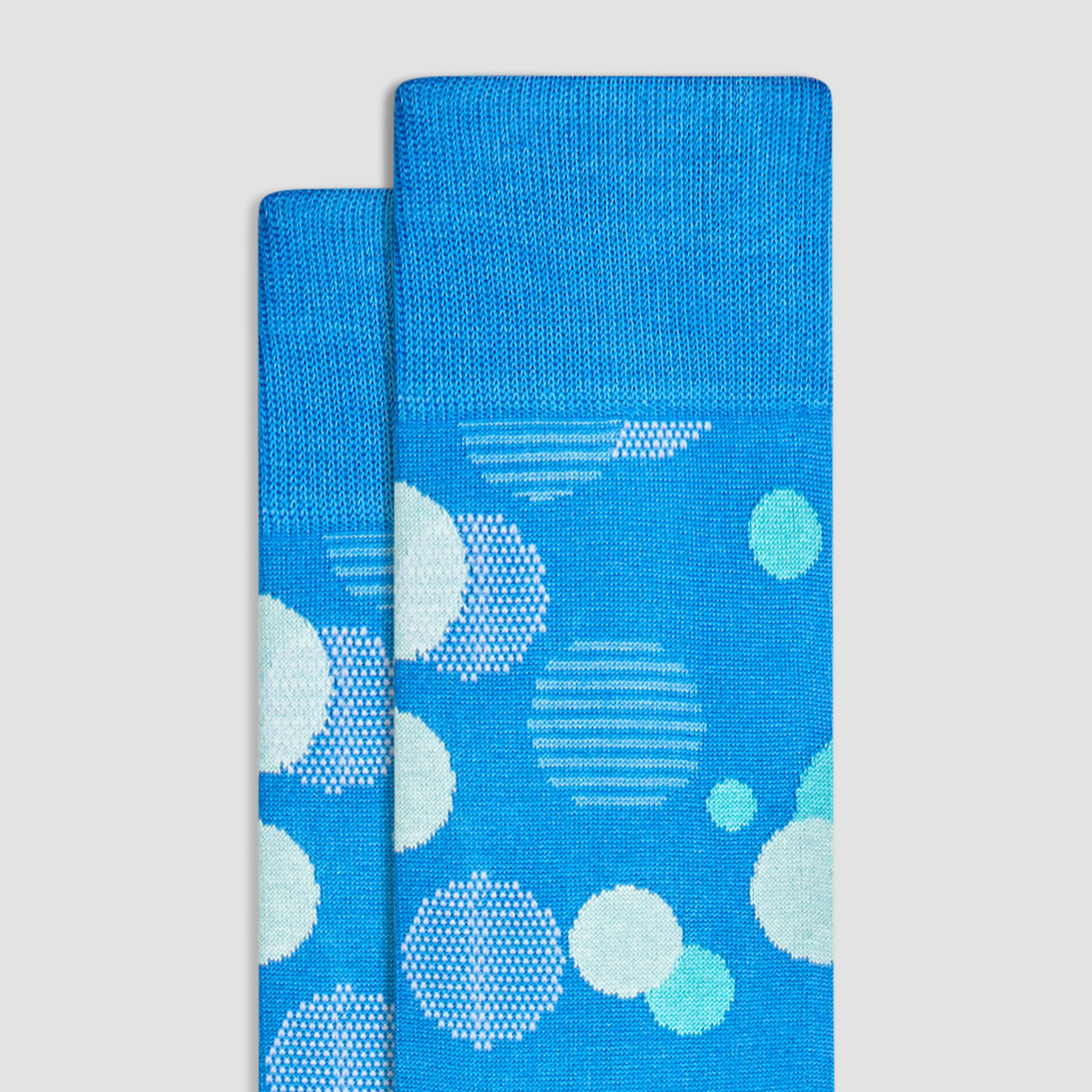 Geometric Mid-Calf Socks