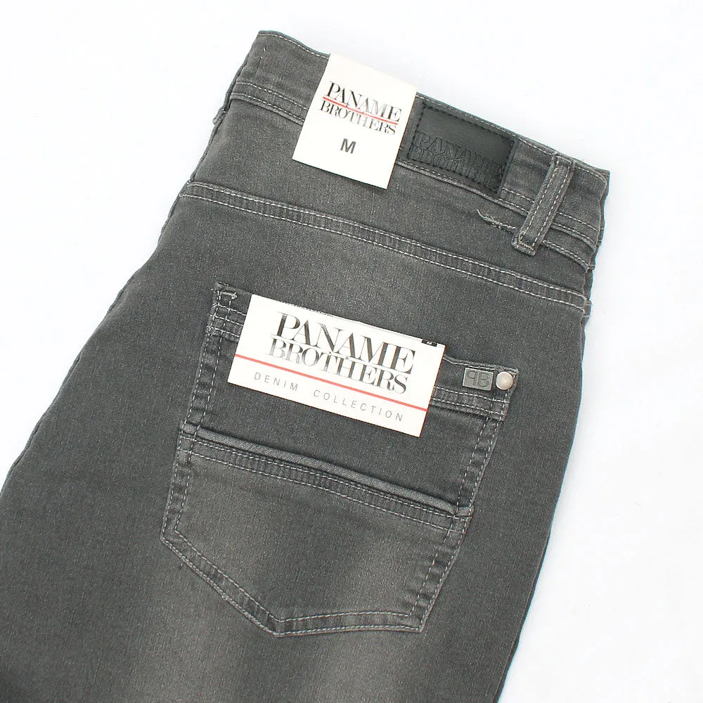Grey Denim Shorts