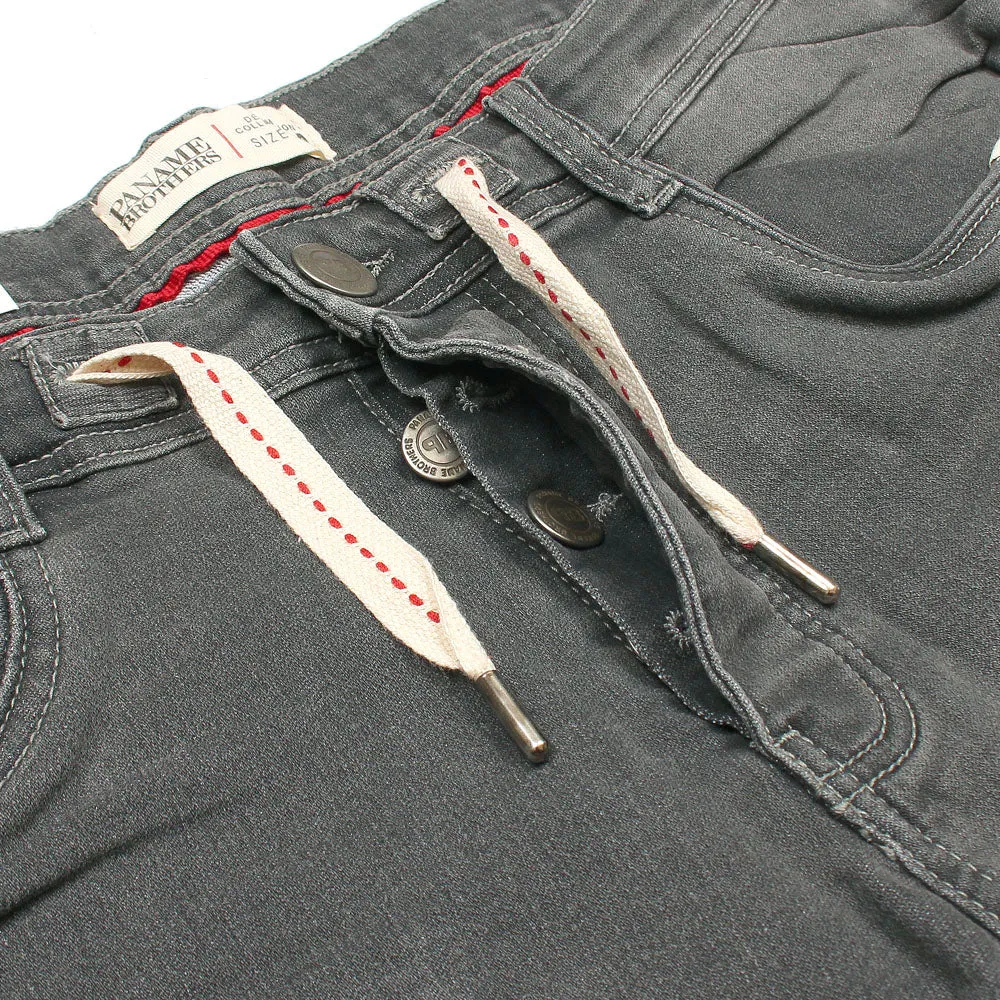 Grey Denim Shorts