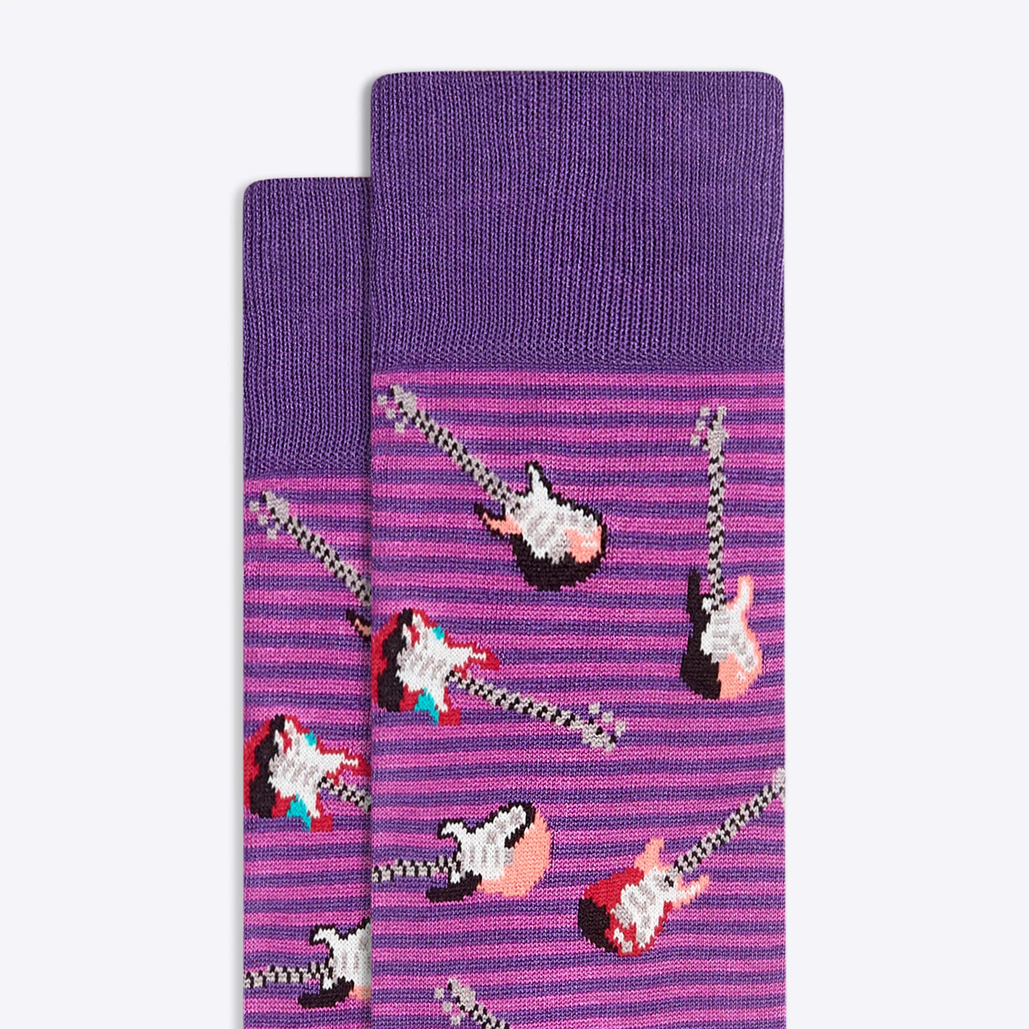 Guitar Mid-Calf Socks