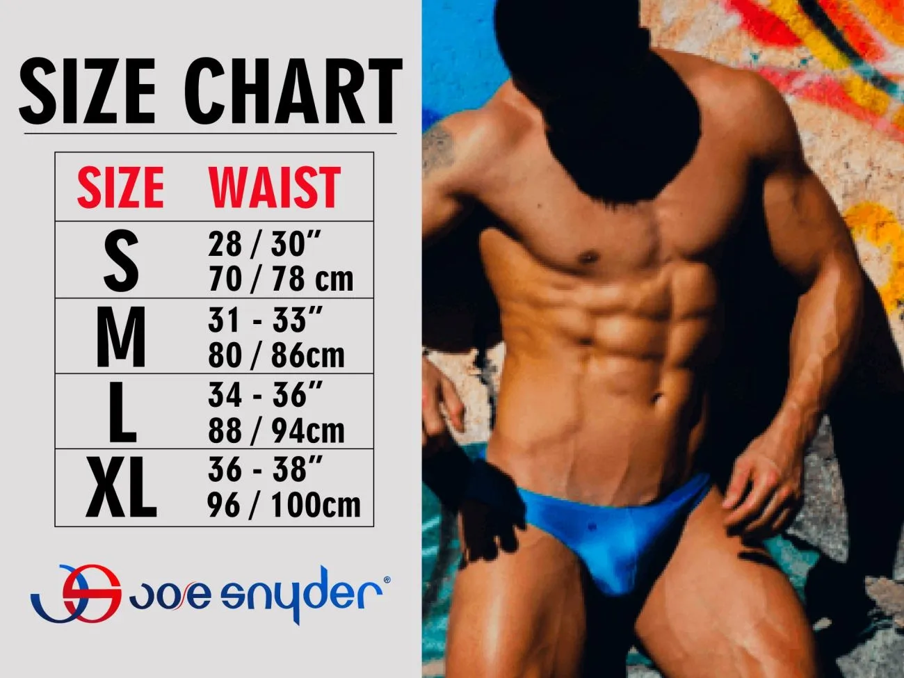 Joe Snyder JS01-Pol Polyester Bikini Classic Watermelon Poly