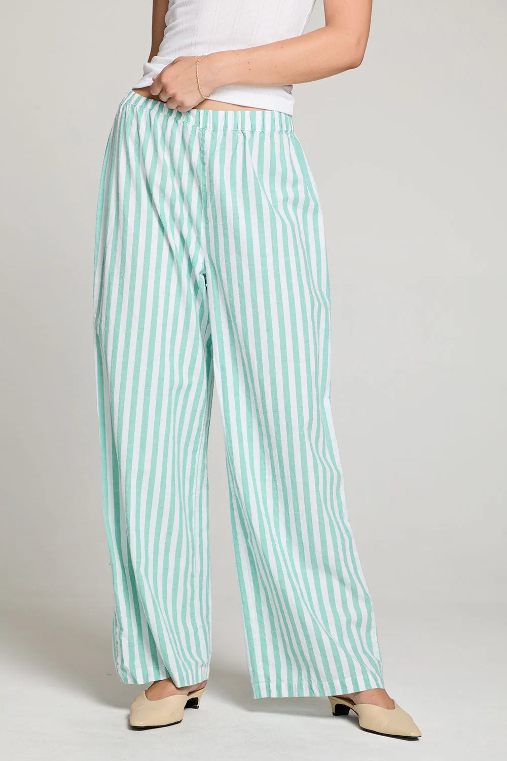 Leeee Aloe Stripe Trousers