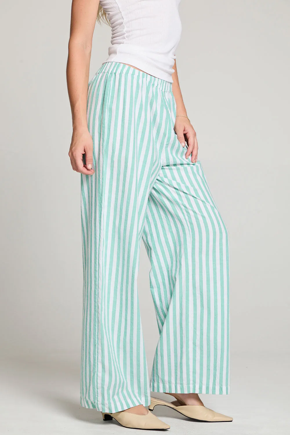 Leeee Aloe Stripe Trousers
