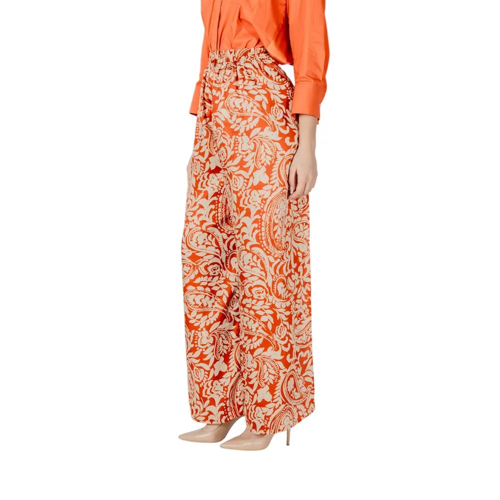 Liu Jo Red Polyester Jeans & Pant