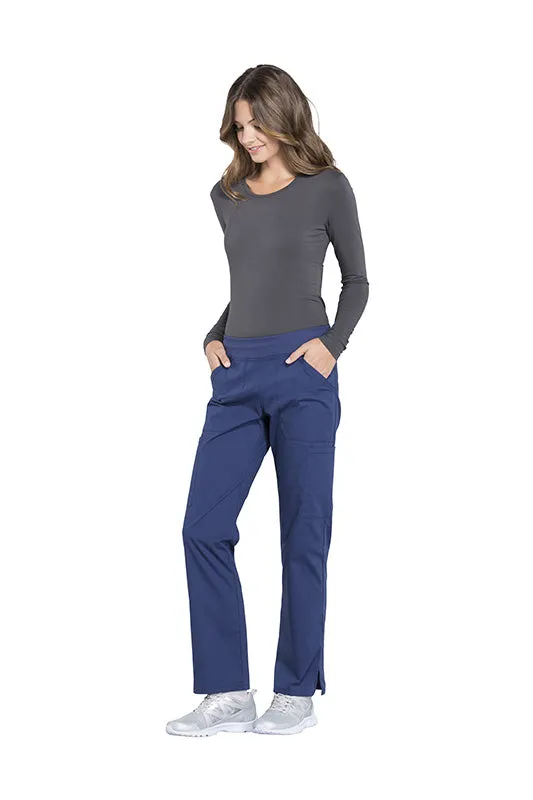 Mid Rise Pull On Cargo Pant