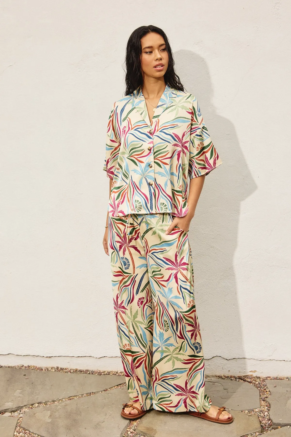 Moira Looped Belt Pants