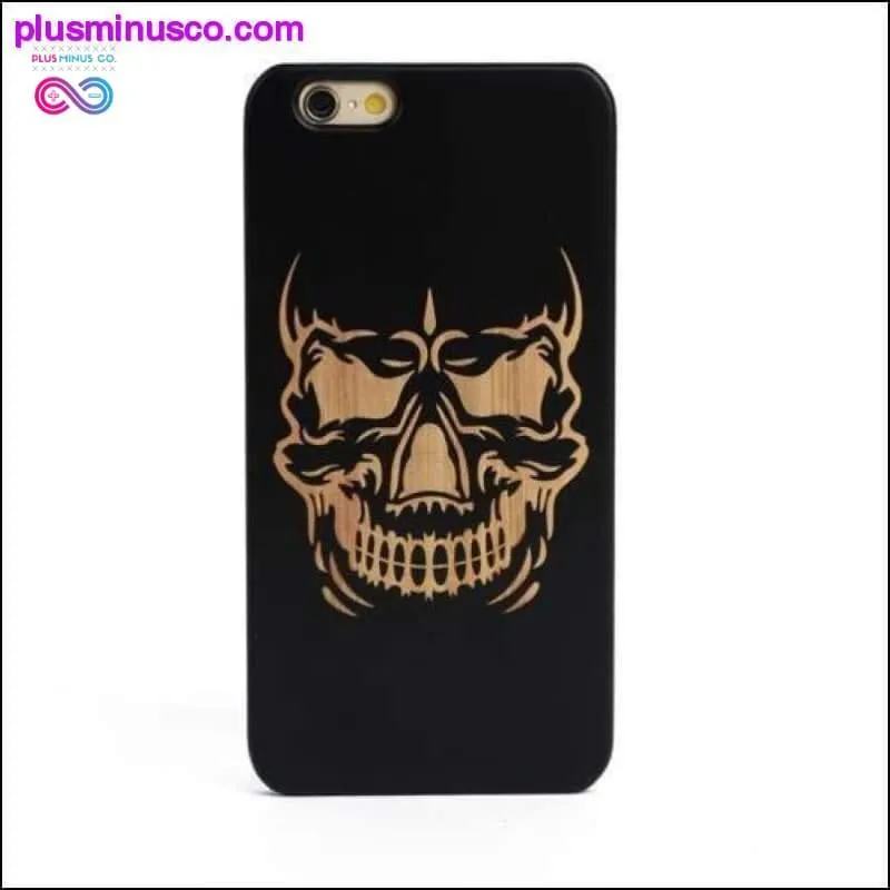 Natural Wood PC Hard Case Cover for Apple IPhone