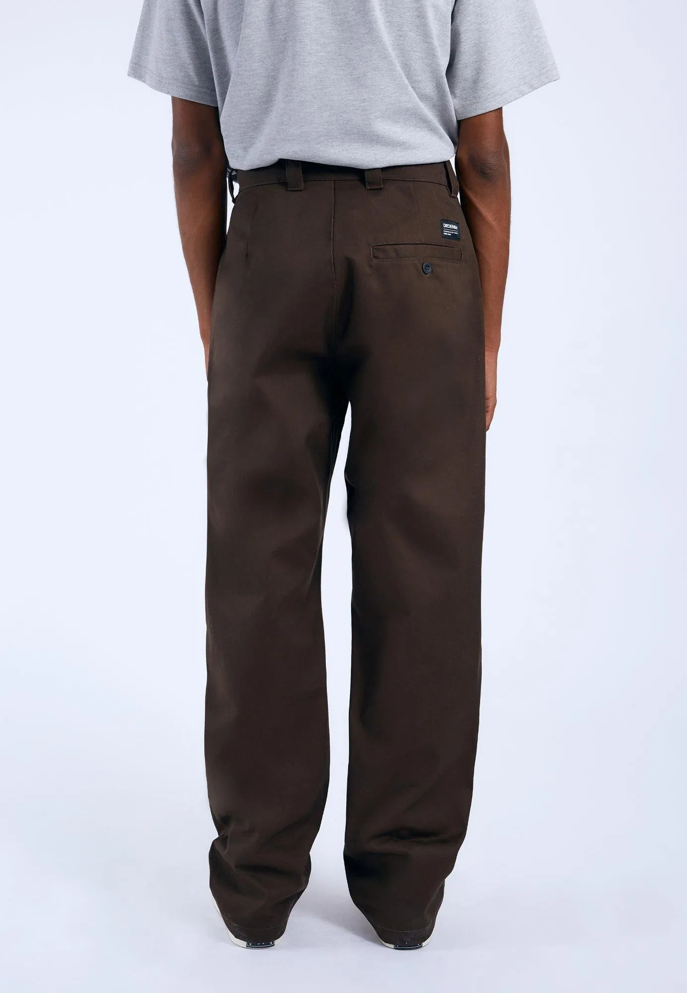 Omar Pants - Dark Cedar