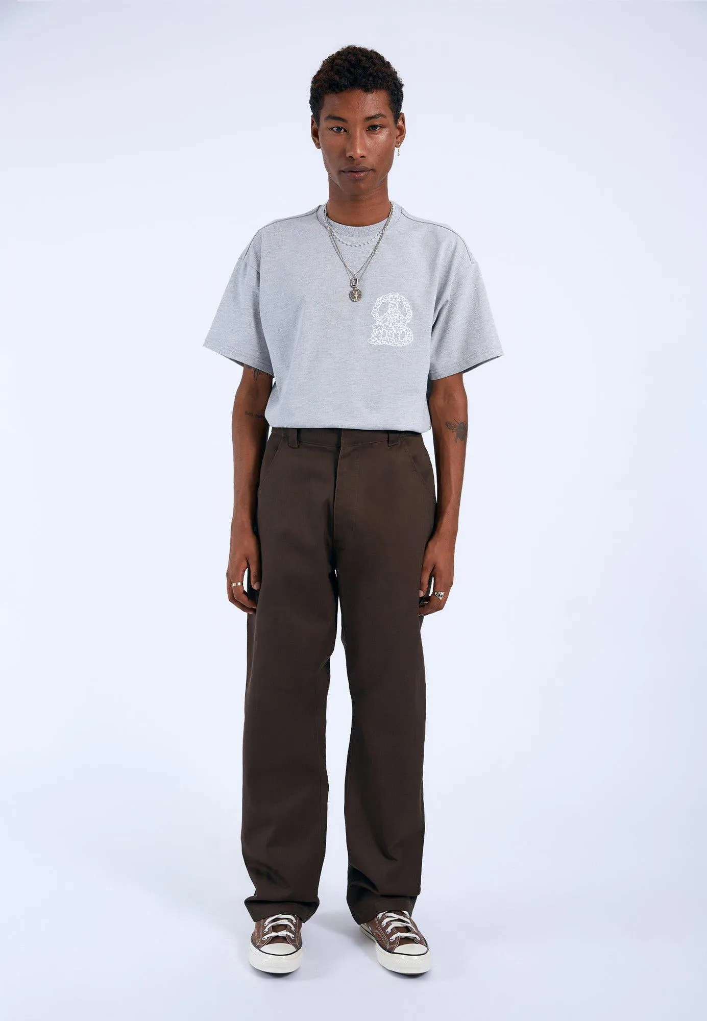 Omar Pants - Dark Cedar