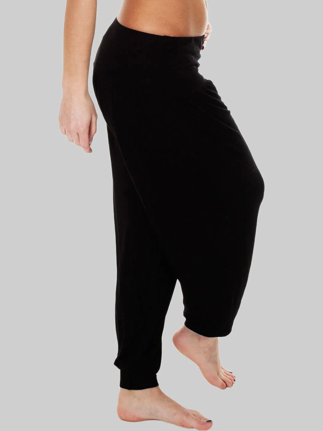 Plain Full Length Ali Baba Harem Trousers