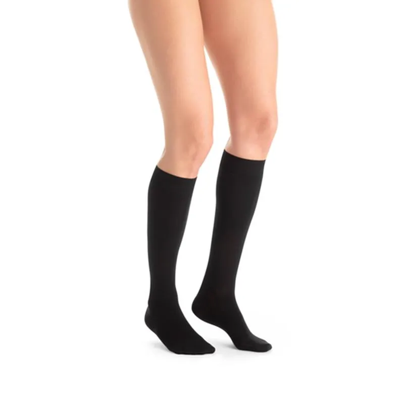 PR/1 JOBST SOFTFIT ULTRASHEER KNEE HIGH CLOSED TOE, SIZE L, 20-30MMHG, CLASSIC BLACK