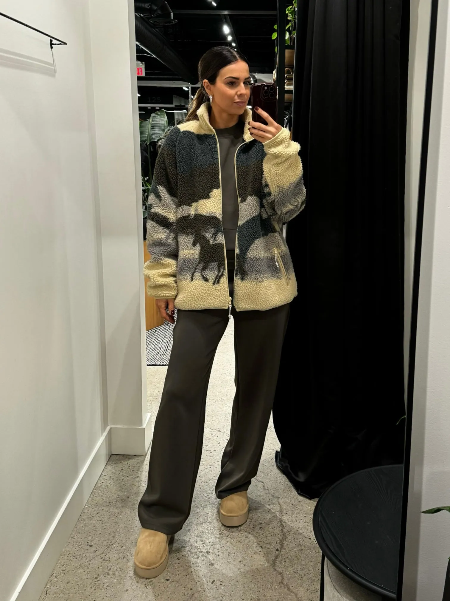 RD STYLE Long Sleeve Pullover and Wide Leg Pant Set