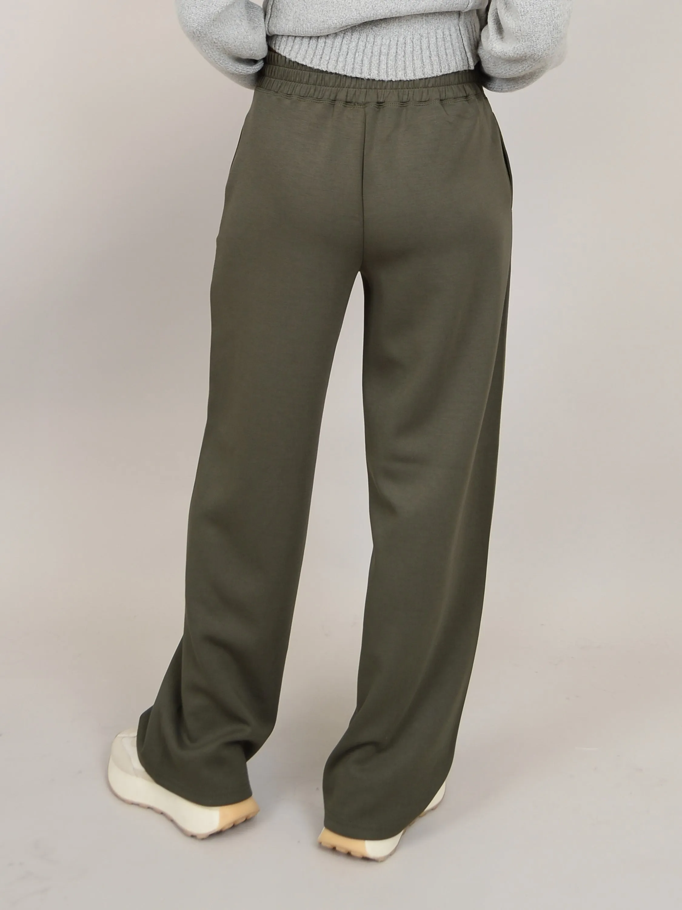 RD STYLE Long Sleeve Pullover and Wide Leg Pant Set