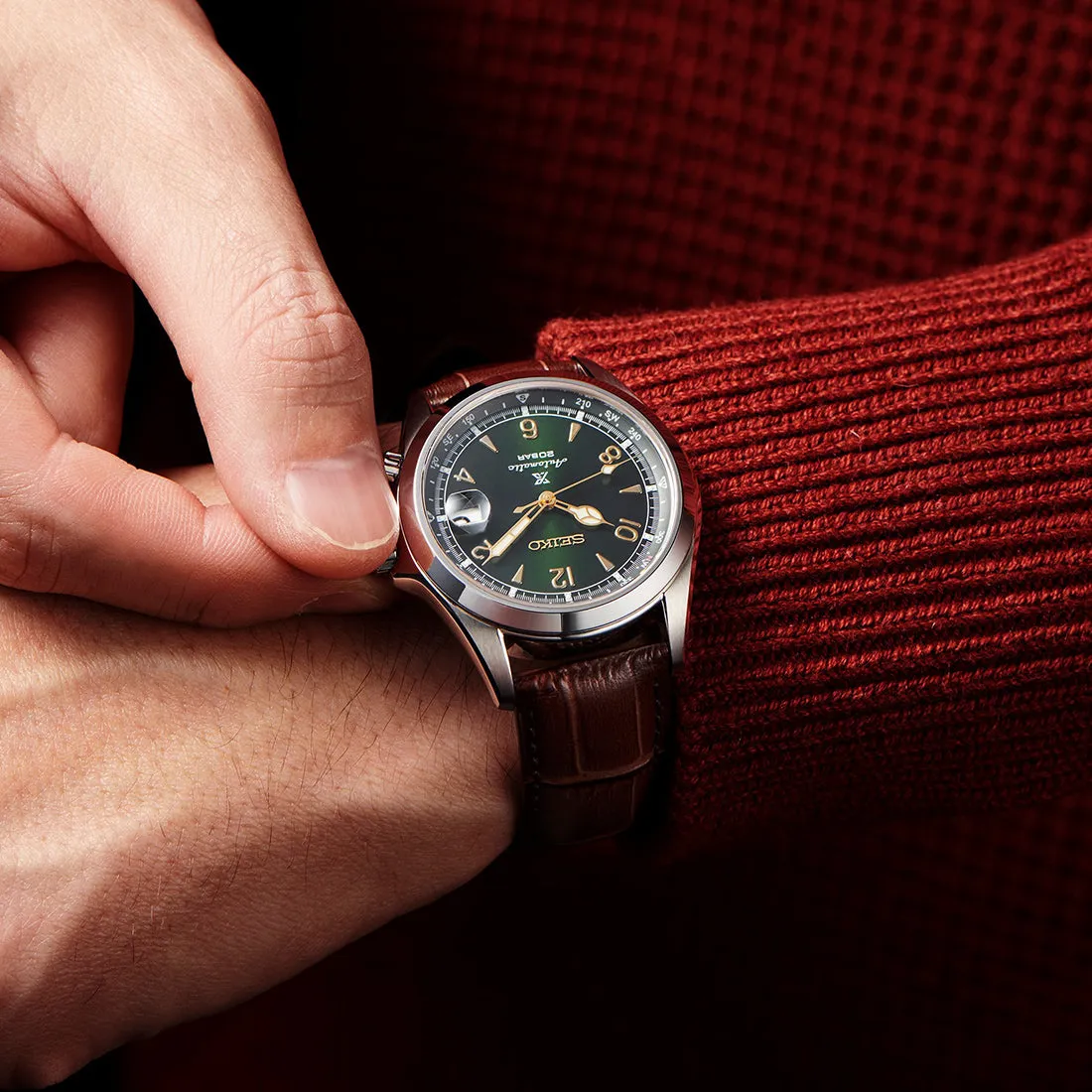 SEIKO Men's Prospex Alpinist Automatic Sports Watch