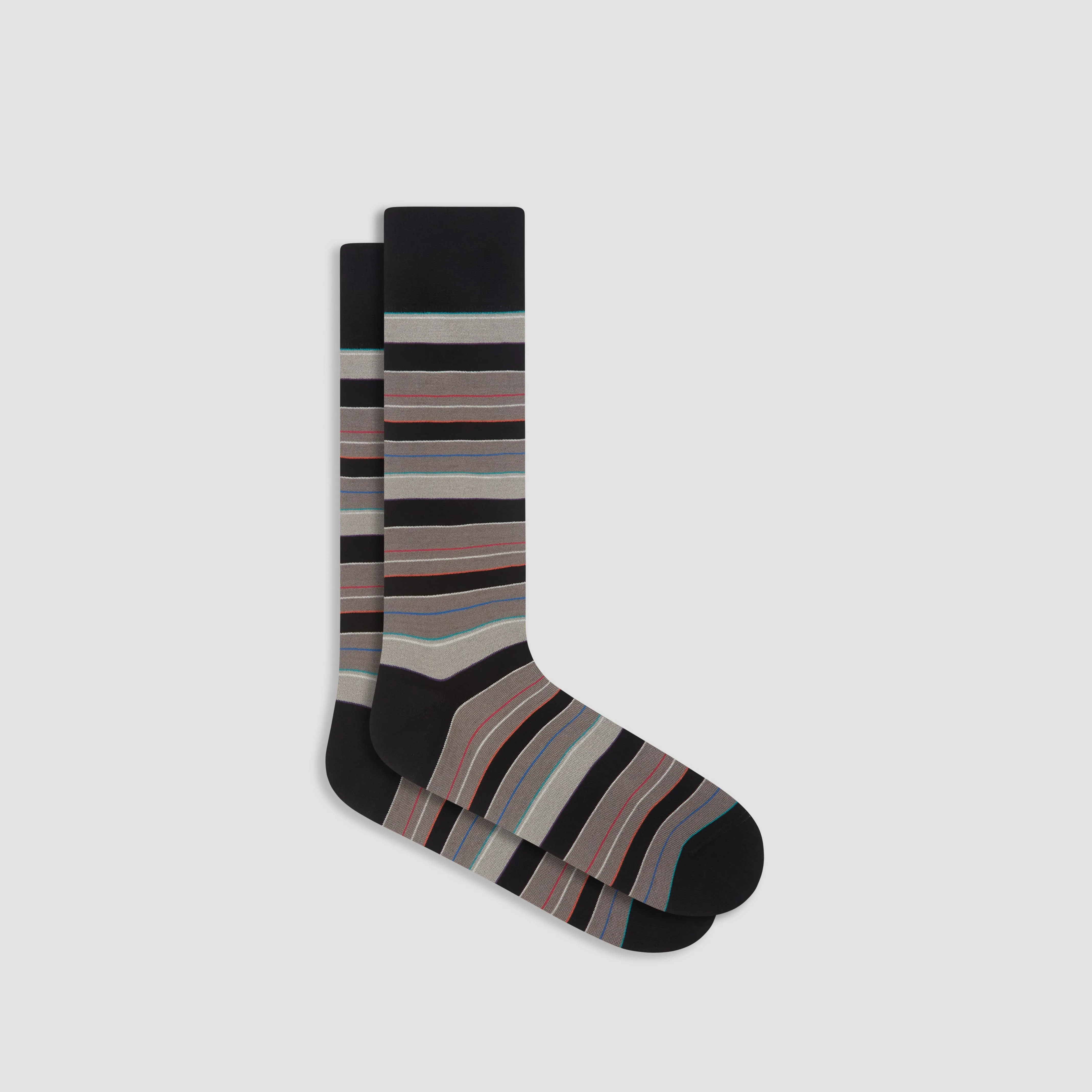 Striped Mid-Calf Socks