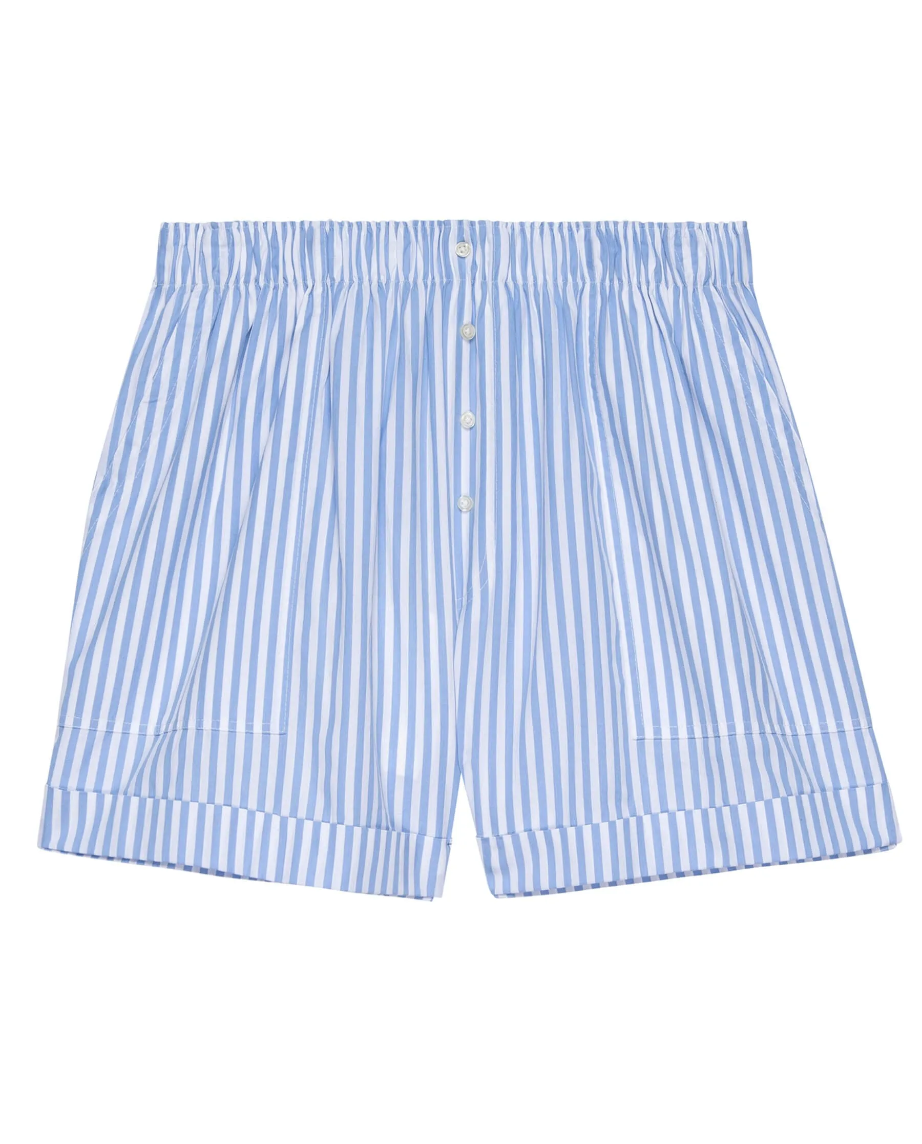 The Boxer Short. -- Light Sky Studio Stripe