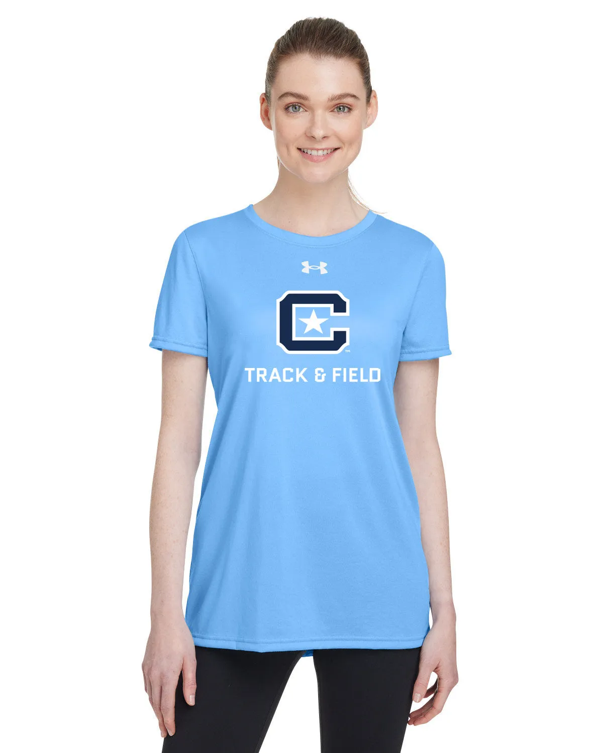 The Citadel, Sports - Track & Field, Under Armour Ladies' Team Tech T-Shirt