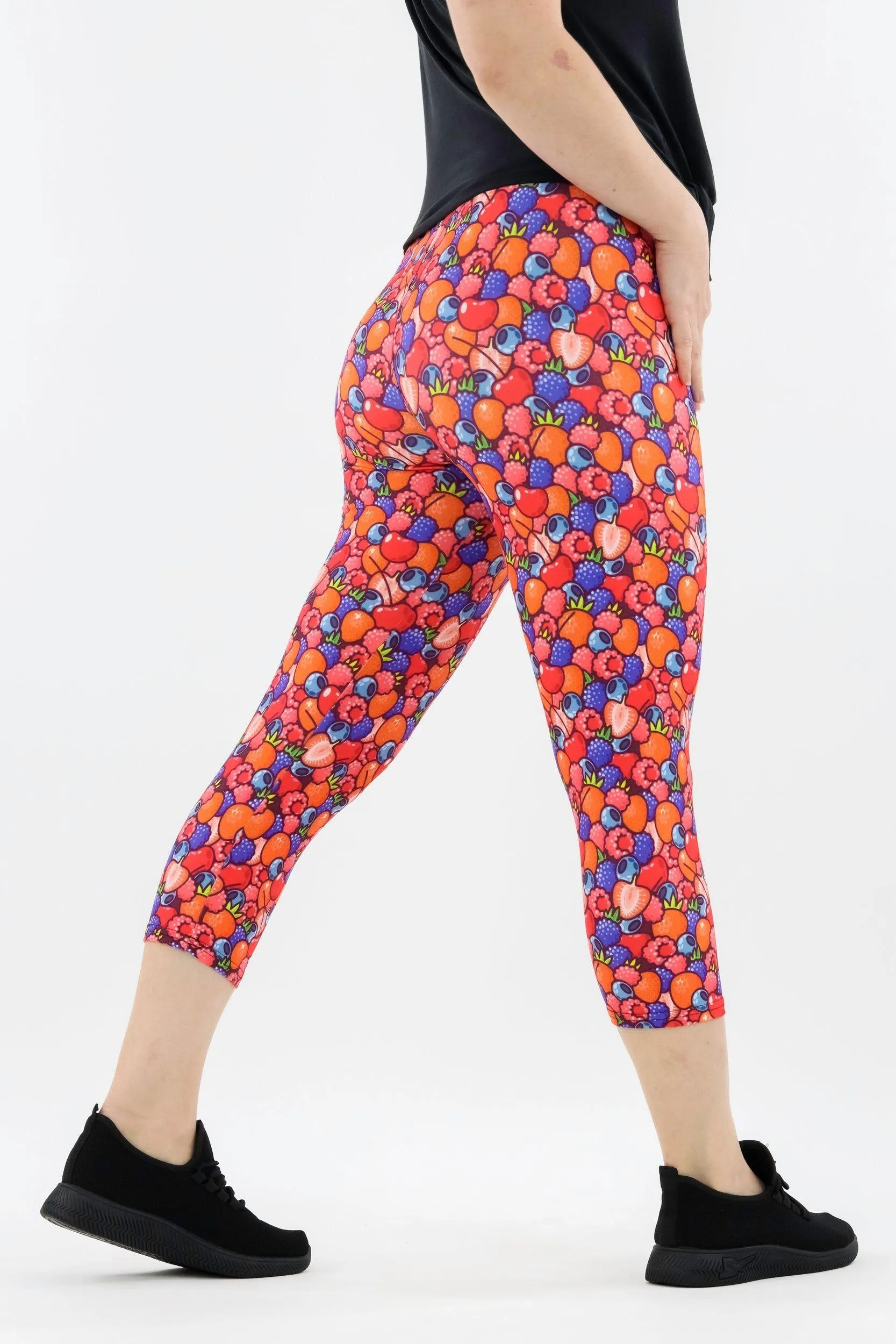 Very Berry - Casual - Capri Leggings
