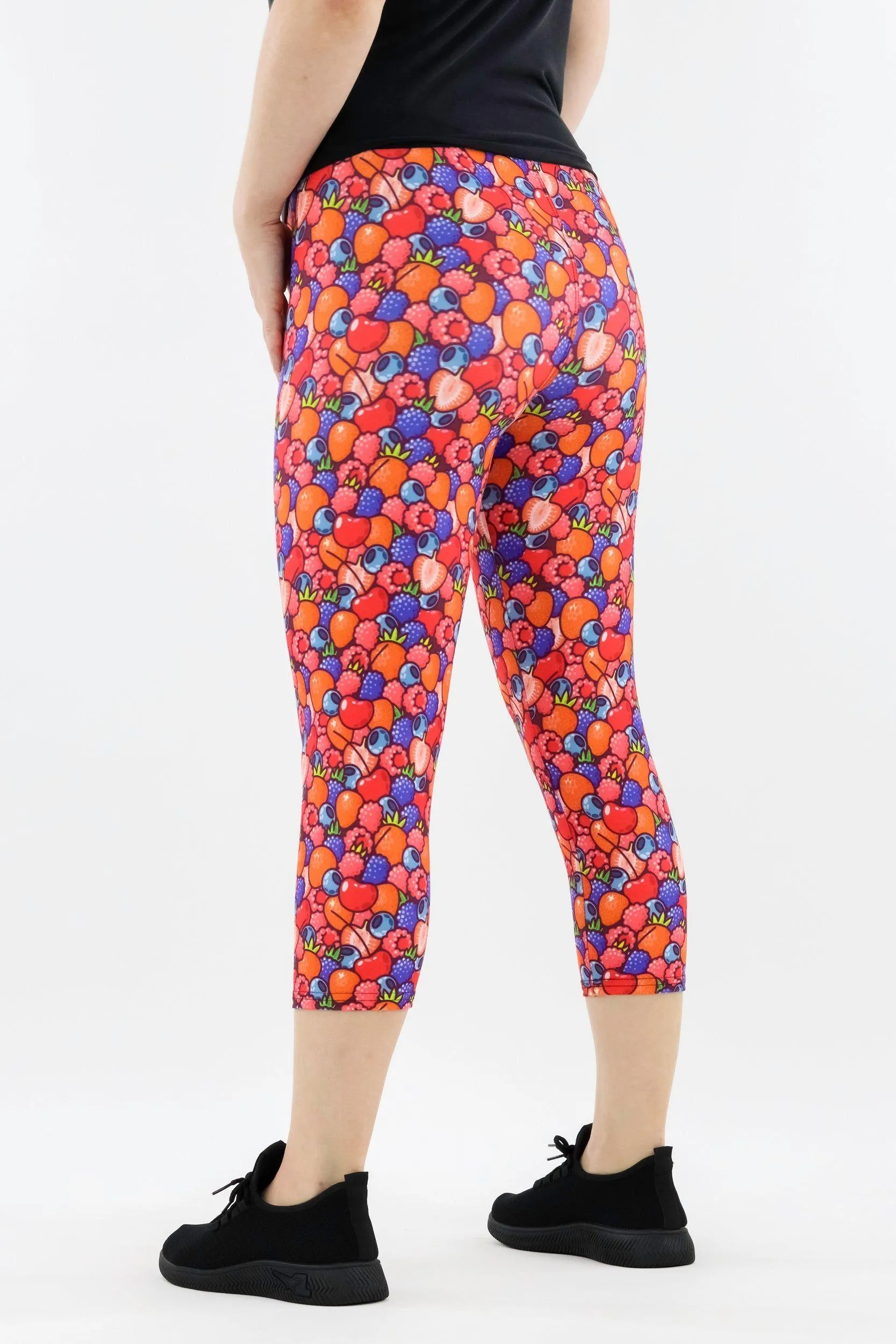 Very Berry - Casual - Capri Leggings