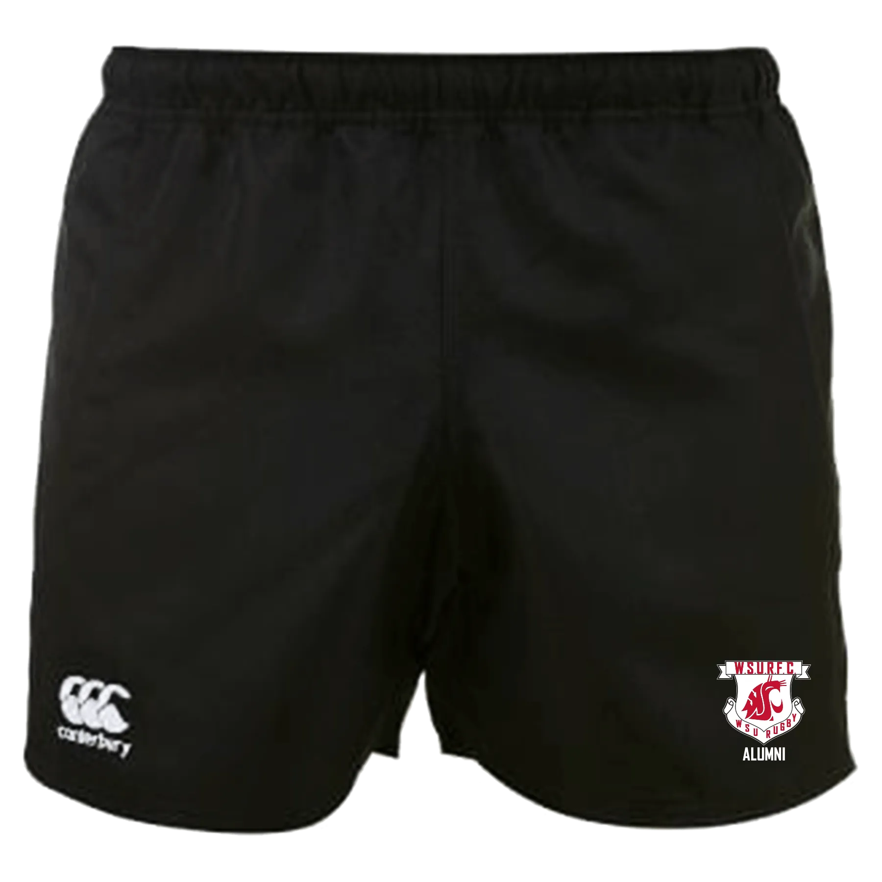 Washington State Rugby Alumni Canterbury Professional Polyester Pocketed Rugby Shorts
